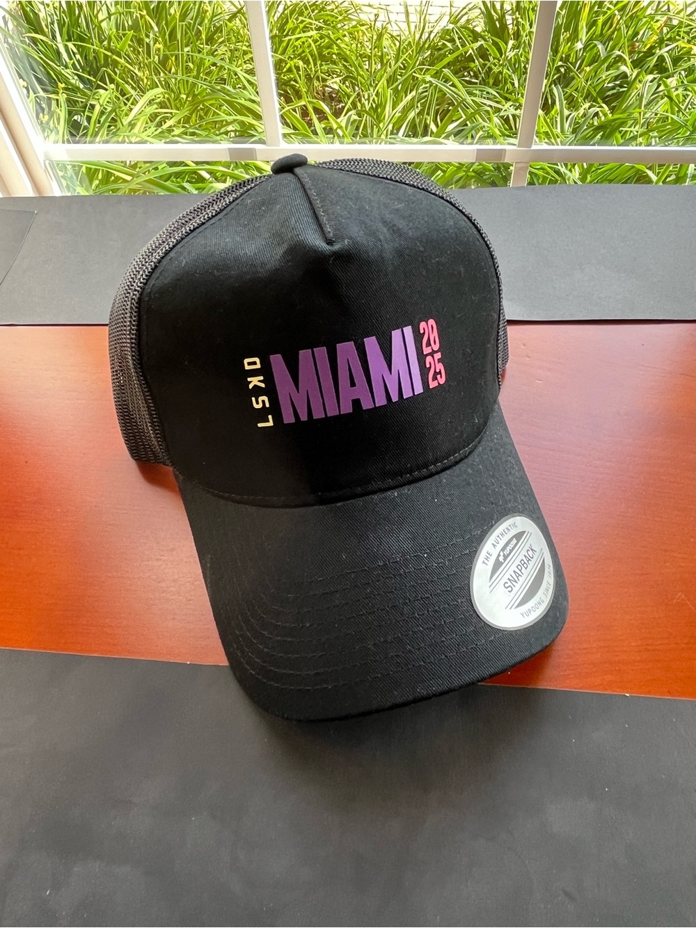 LSKD Miami 2025 Black Trucker Hat